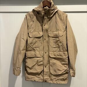 Vintage‎ Woolrich Jacket Mens Small Hooded Parka 4 Pocket Made USA Outdoor 90s